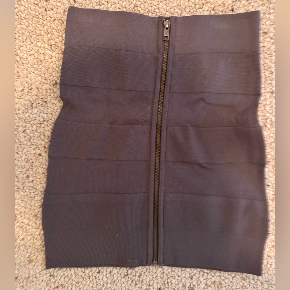 French Connection Taupe Skirt